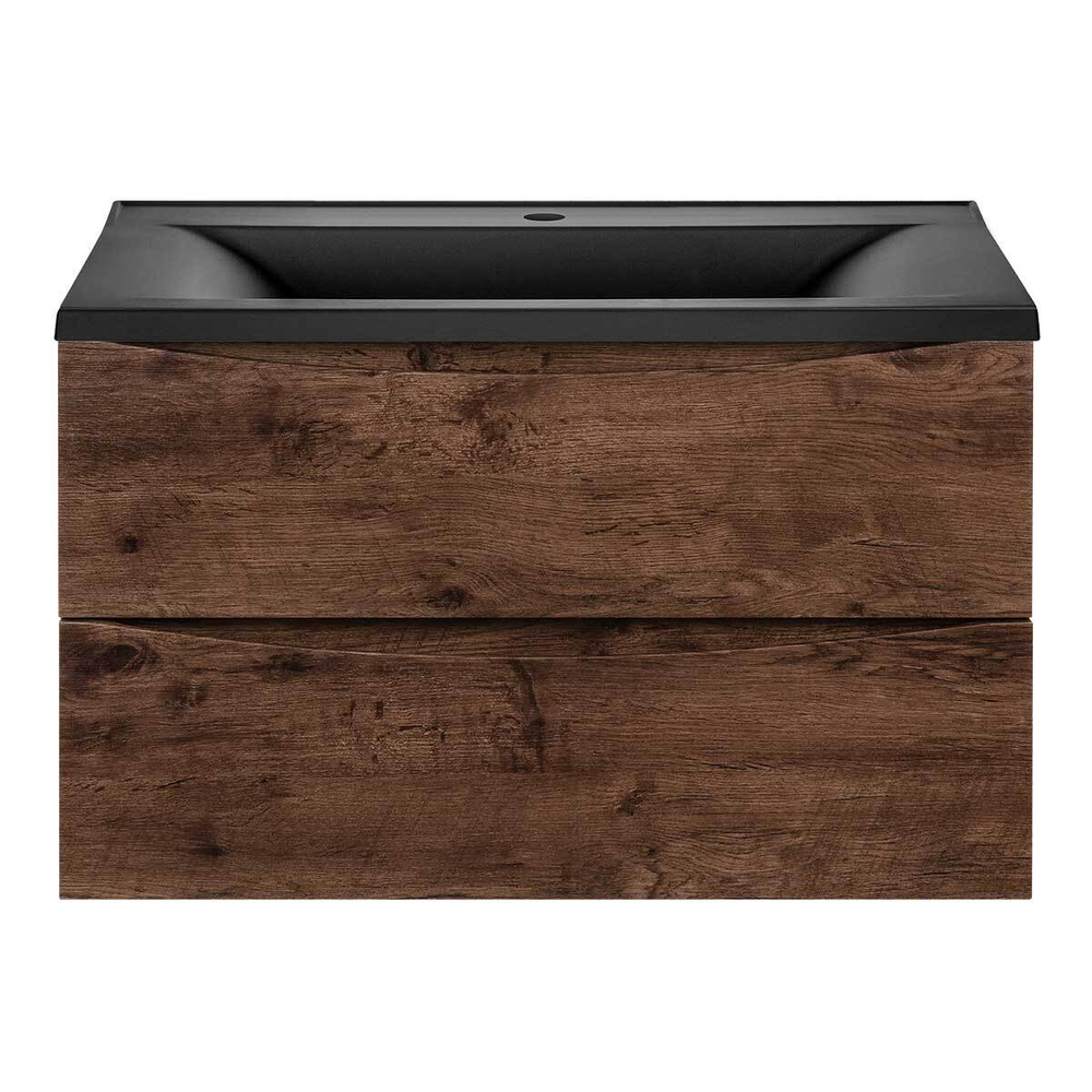 База под раковину Mia 800 подвесная, 2 выкатных ящика soft close, R.Wood