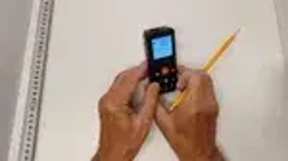 MILESEEY X5 80м Лазерная рулетка/ дальномер строительный