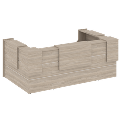 Onix Ресепшн O.R-K-36 Дуб Аттик 3106*1768*1187