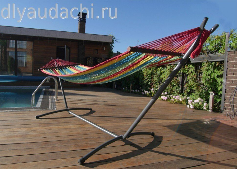 MEXICO гамак плетеный одноместный цветной