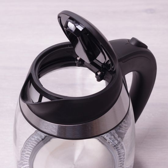 Чайник 1.8 л электрический с синей LED подсветкой Kamille KM-1702B