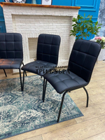 Стул «ЛОРД» черный экокожа