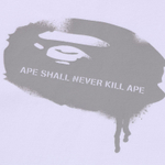A Bathing Ape Bathing Ape Logo белый