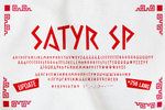 Шрифт Satyr SP