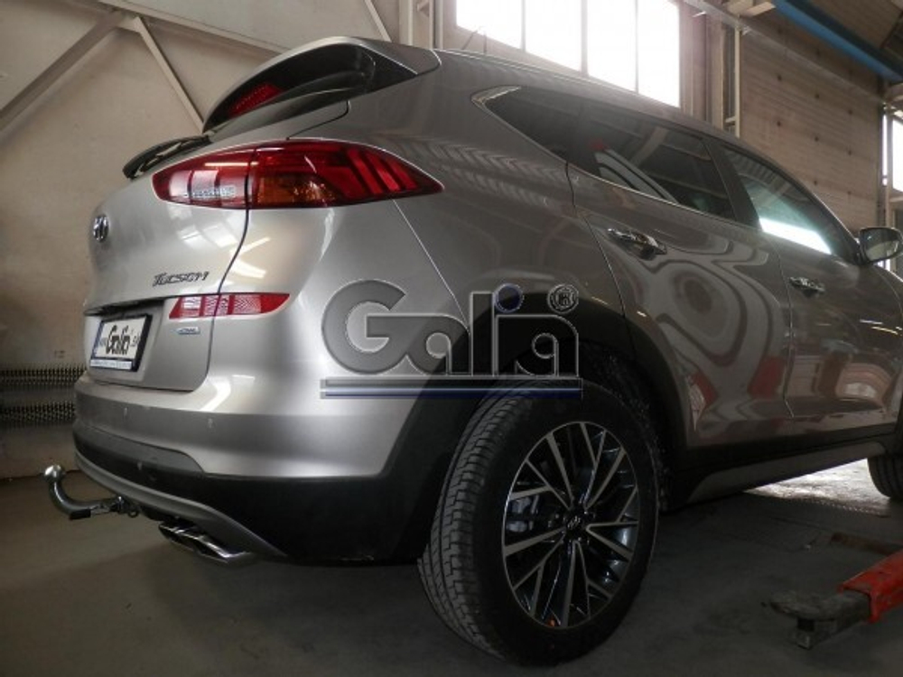 Фаркоп оцинкованный Galia H103A для Hyundai Tucson 2018-(паспорт и сертификат в комплекте)(без электрики)