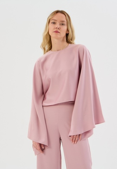 Блуза летняя розовая