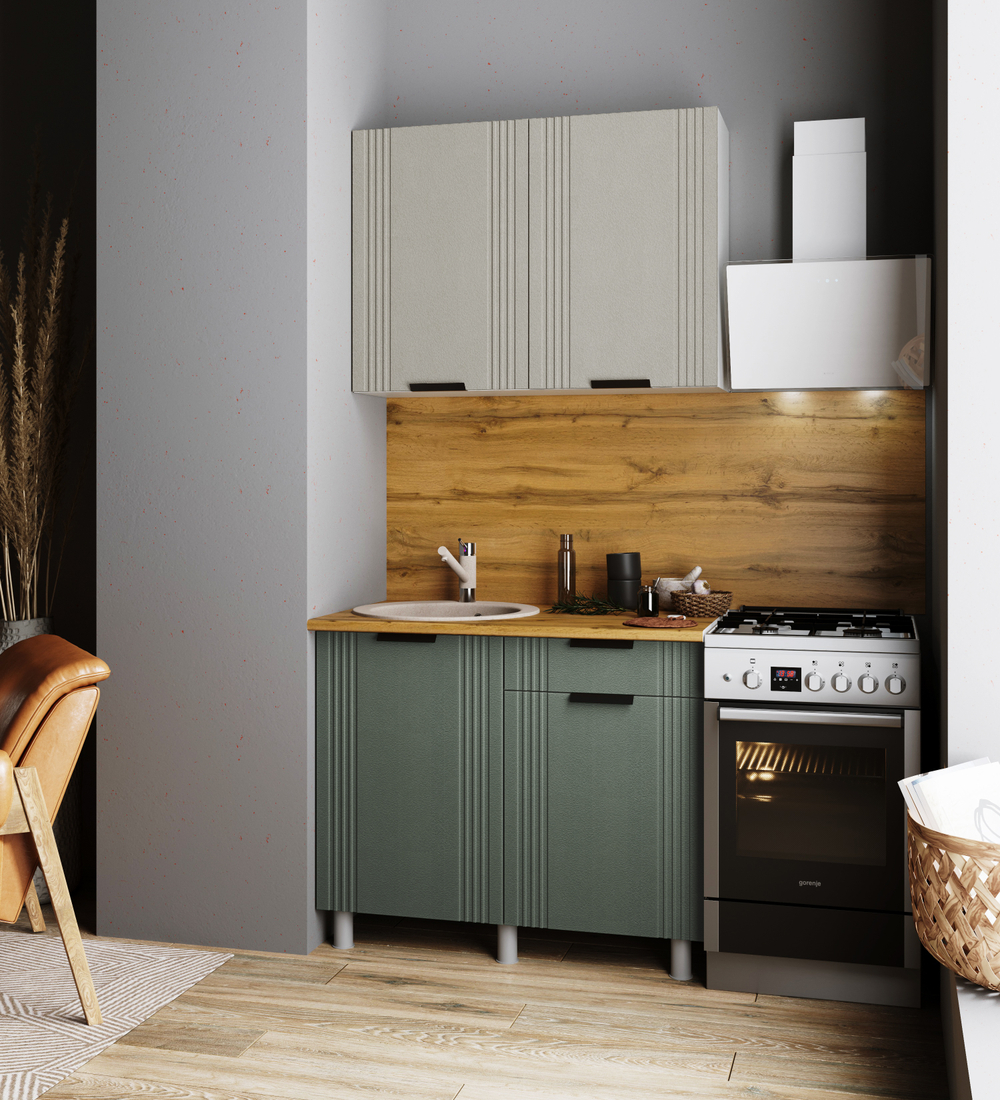 Кухня МОНТИ готовое решение 1м