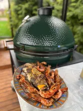 Керамический гриль Big Green Egg XL XLarge (очень большой), 61 см