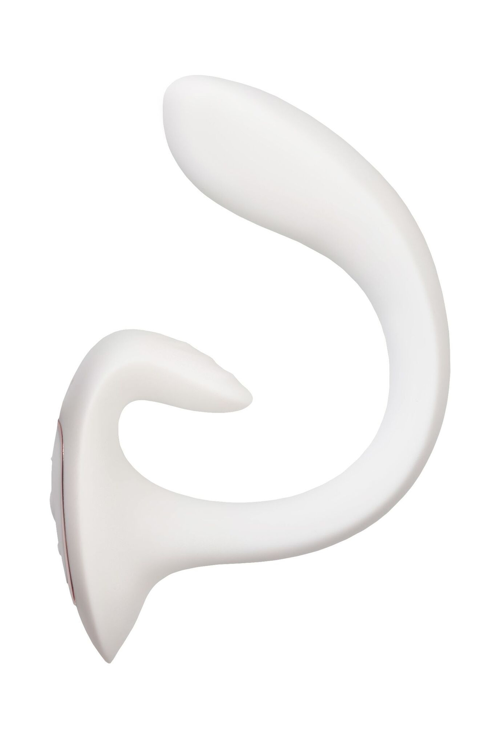 Белый вибратор для G-стимуляции G for Goddess 1 (Цвет: белый)