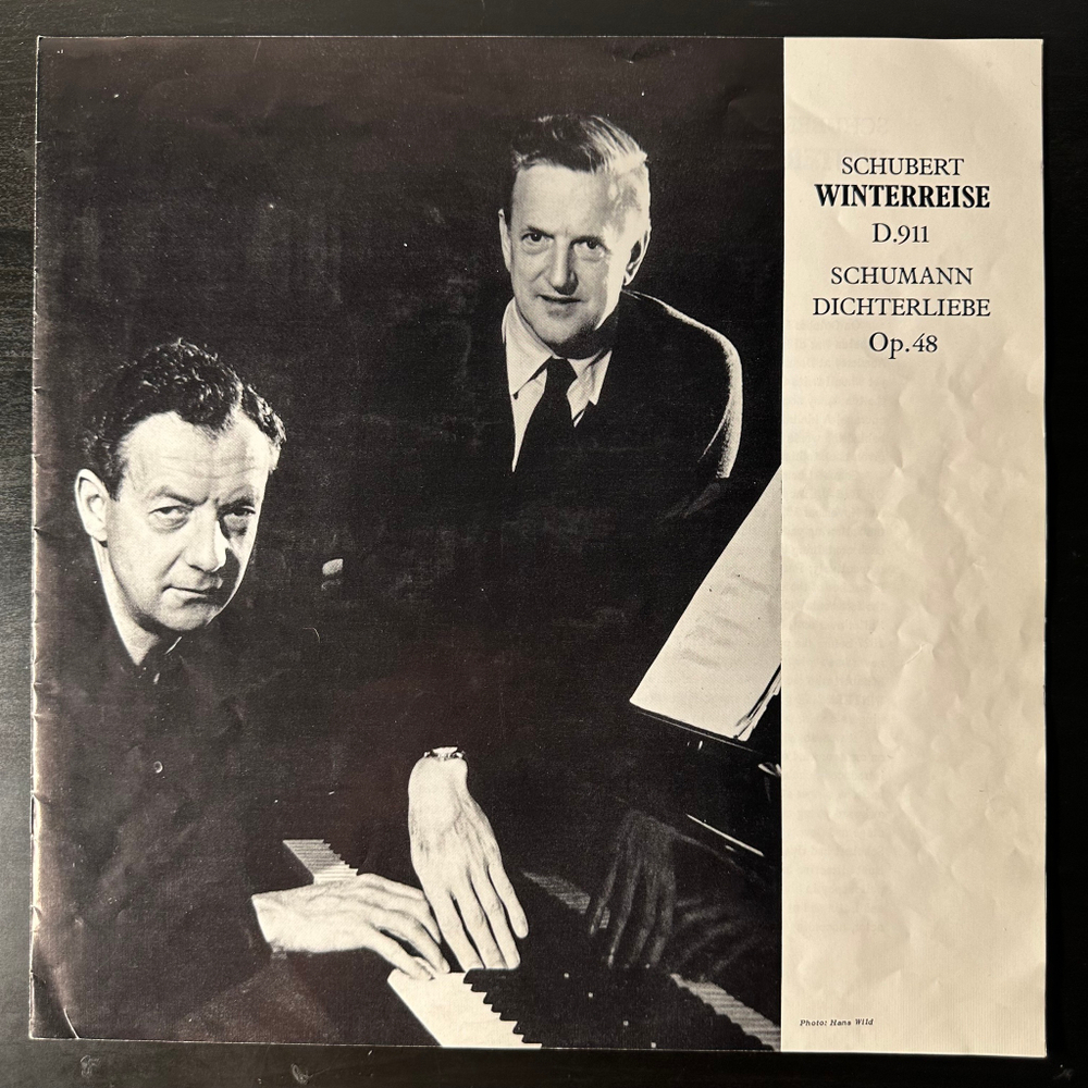 Шуберт - Зимний путь / Шуман – Любовь поэта 2LP (Англия 1965г.)