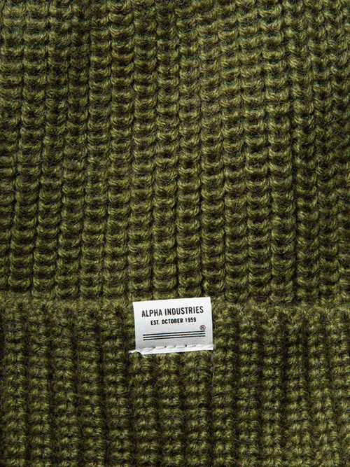 Шапка - Alpha Essential Watch Cap (olive - олива)