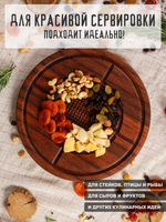 Разделочная сервировочная доска из Мербау