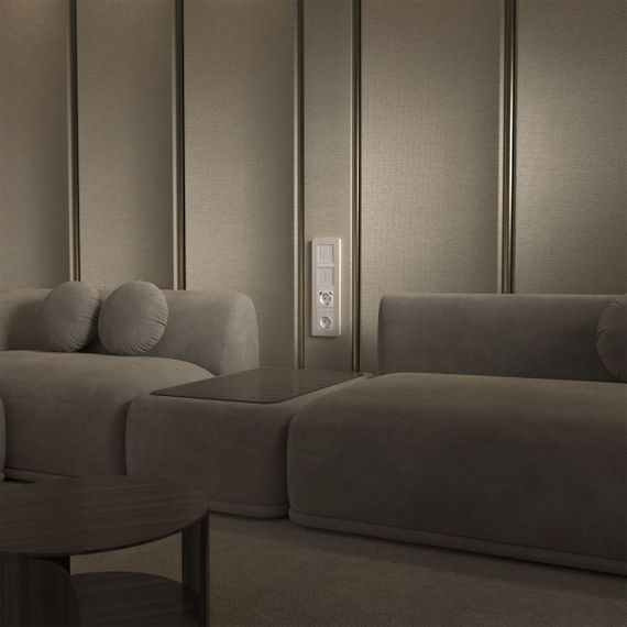 Рамка Werkel Split на 4 поста айвори/белый W0043066 4690389206092