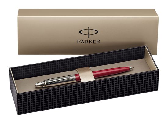 Шариковая ручка Parker Jotter K60, цвет: Red, стержень: Mblue, S0705580