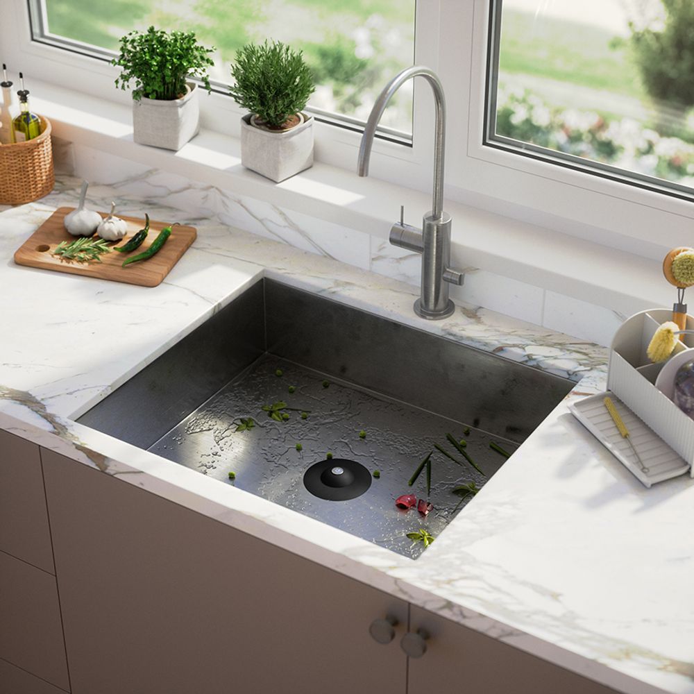 Фильтр для слива Flex, черный