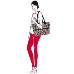 Сумка shopper e1 happy flowers