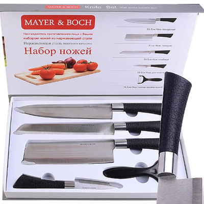 Набор ножей MAYER&BOCH 30739 черный