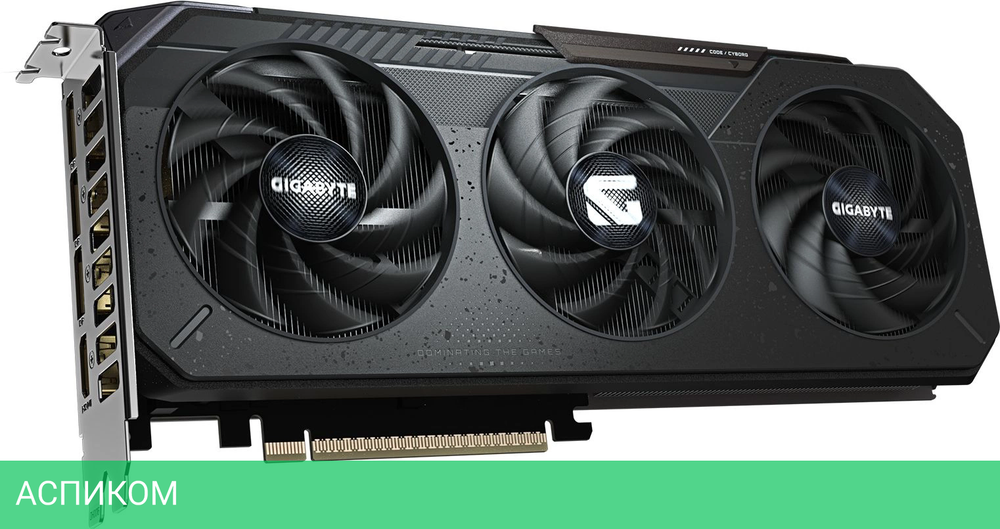 Видеокарта GigaByte GeForce RTX 5060 Gaming OC 8G GDDR7 (GV-N5060GAMING OC-8GD)