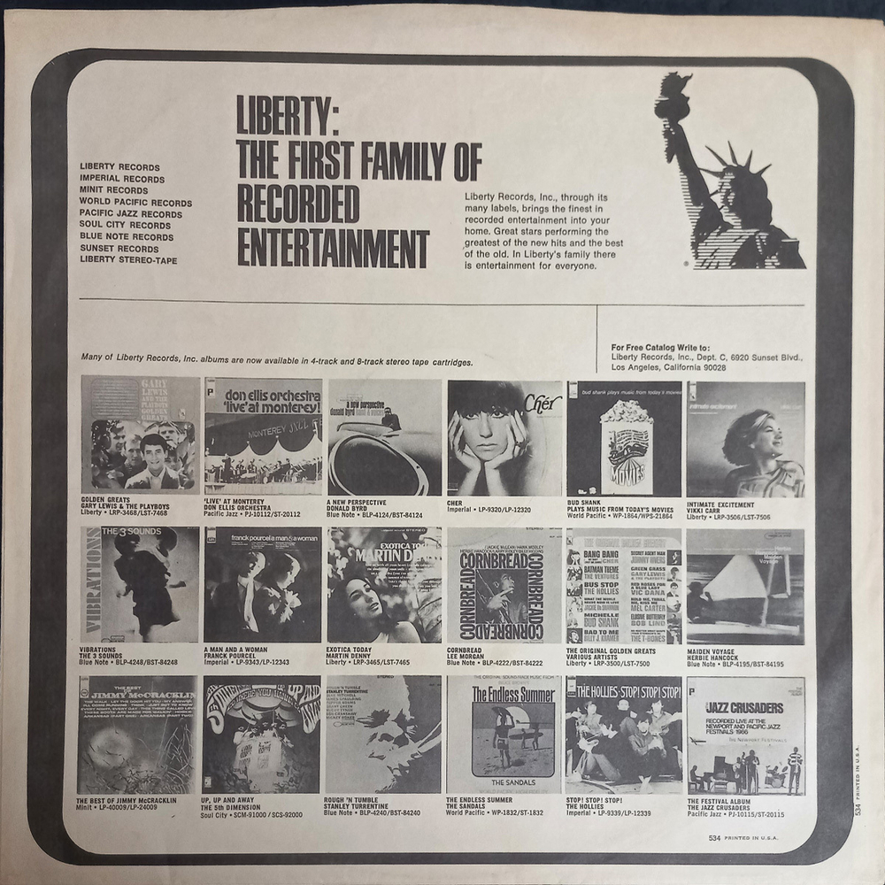 Paul Chambers Sextet / Whims Of Chambers (LP)