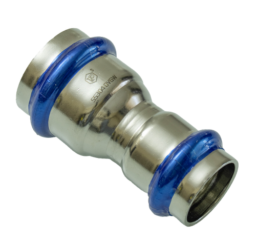 НЕРЖ Муфта переходная 22*15  "VER-PRO"  (80/10шт)