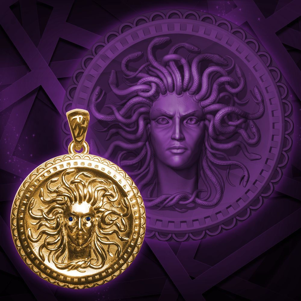 Талисман Амулет Горгонейон или Щит Воздаяния ЮРВ-19-з