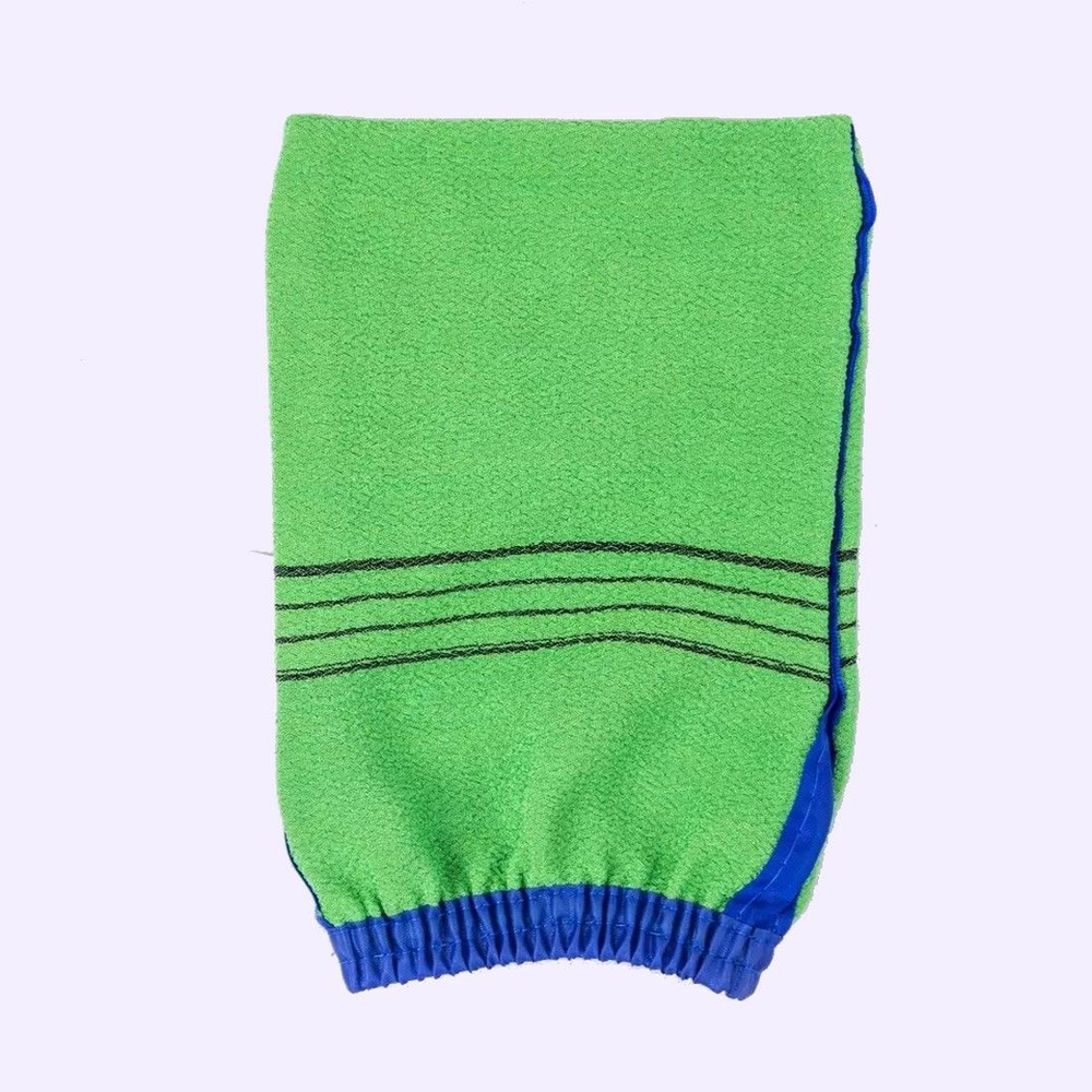 Мочалка-Варежка для душа зелёная "Body Glove Towel" Корея