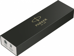 Подарочный набор: Шариковая ручка Parker IM Metal Core Brushed Metal GT и Ежедневник недатированный А5 коричневый