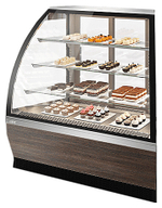 Витрина кондитерская Chilz VETE LUX AN белый, венге мали