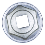 Головка торцевая стандартная шестигранная 3/4&quot;, 47 мм KING TONY 633547M