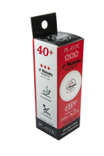 Nittaku Premium 40+ 3*** ITTF 3pcs (seam)