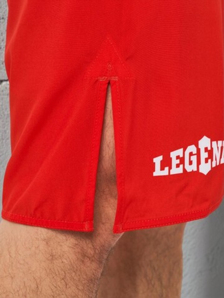 Шорты спортивные ММА LEGENDA Рать, красные