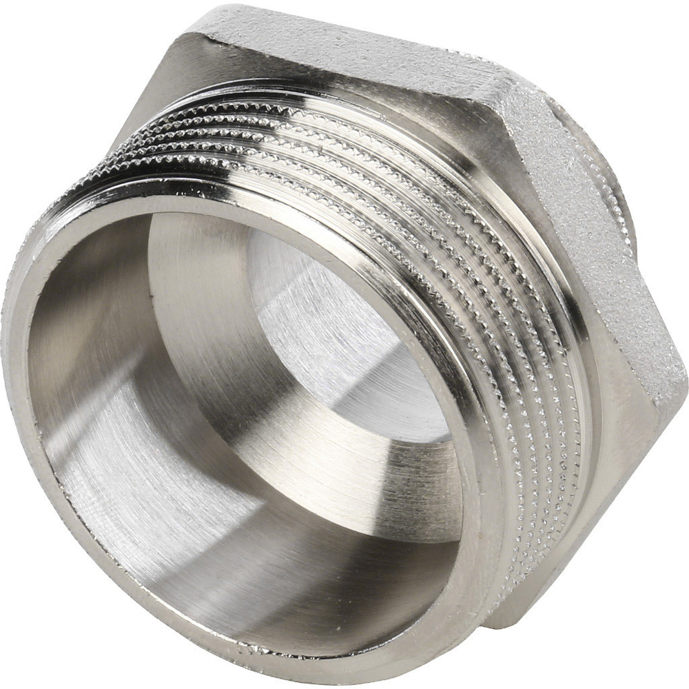 Ниппель переходной STOUT НН 1 1/2"X1" никель