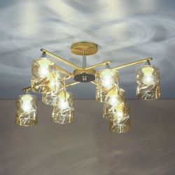 Citilux Клод CL137182 Люстра потолочная Золото