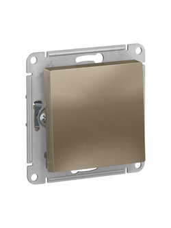 Переключатель перекрестный 1-кл. СП AtlasDesign 10А IP20 (сх. 7) 10AX механизм шампань SE ATN000571