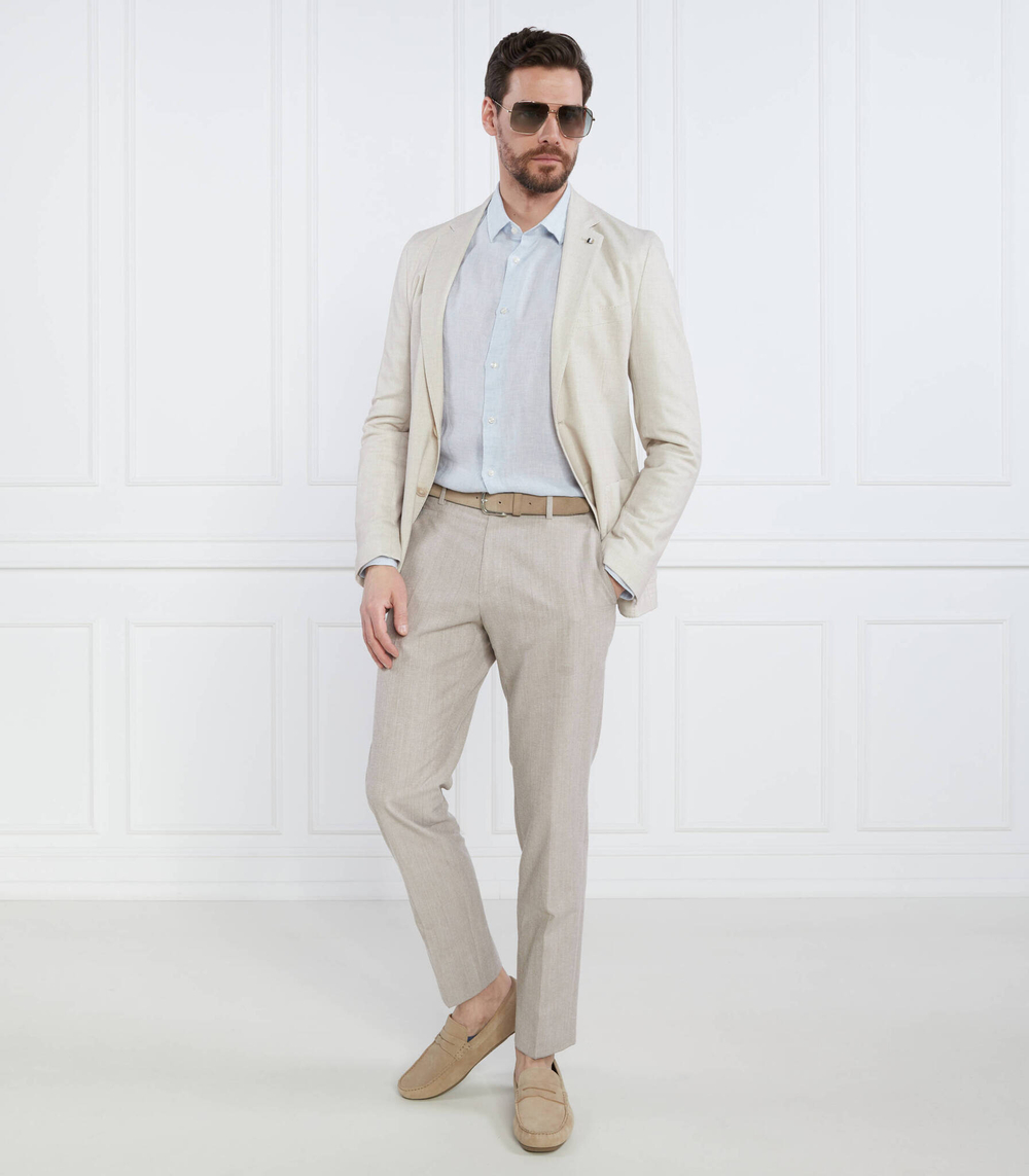 Льняная рубашка Joop! - голубой(30036134)