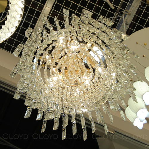 Люстра Cloyd SIBELIUS C9 / Ø50 см - золото (арт.10890)