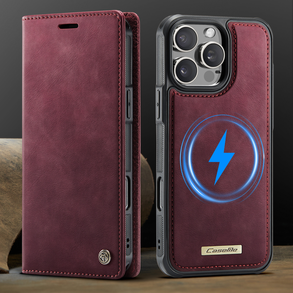 Чехол-кошелек CaseMe 2 in 1 MagSafe iPhone 16 Pro