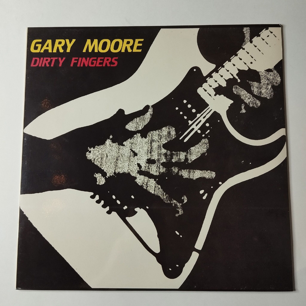 Винтажная виниловая пластинка LP Gary Moore Dirty Fingers (Россия 1992)