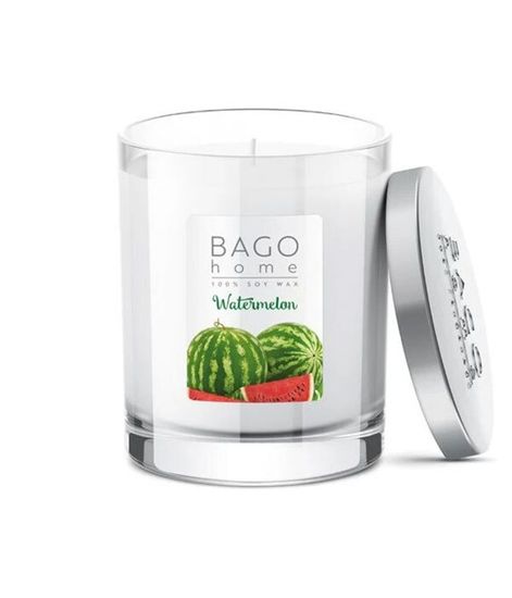 Арбуз, ароматическая свеча, Bago home