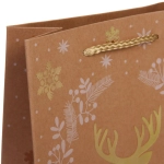 Пакет подарочный «Новогодний мир» 18*23*8 см, микс