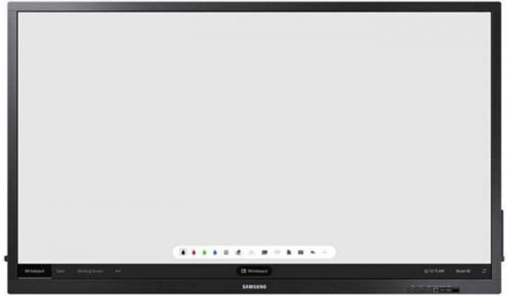 ЖК панель Samsung 75" QB75N-W черный E-LED BLU