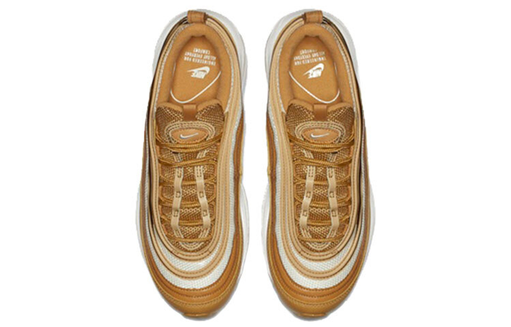 Кроссовки Nike Air Max 97 Wheat Club Gold (Женская размерная сетка)