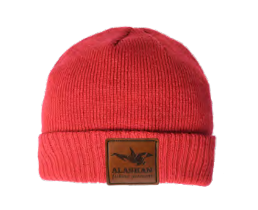 Шапка Alaskan Hat Beanie красная L, 52-54 (AWC037R)