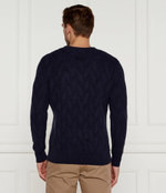 Свитер EVANDER GUESS - темно-синий(M4BR19 Z3HD1)