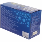 Гирлянда для улицы 25м 300 ламп LED чёрный провод, 8 реж, IP-54, Синий (возможность соединения)