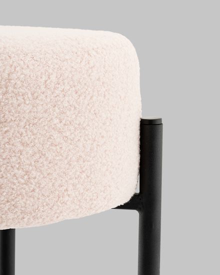 Стул барный Мали букле бежевый 