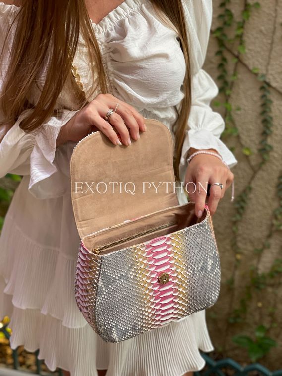 Сумка из кожи питона - BG-499