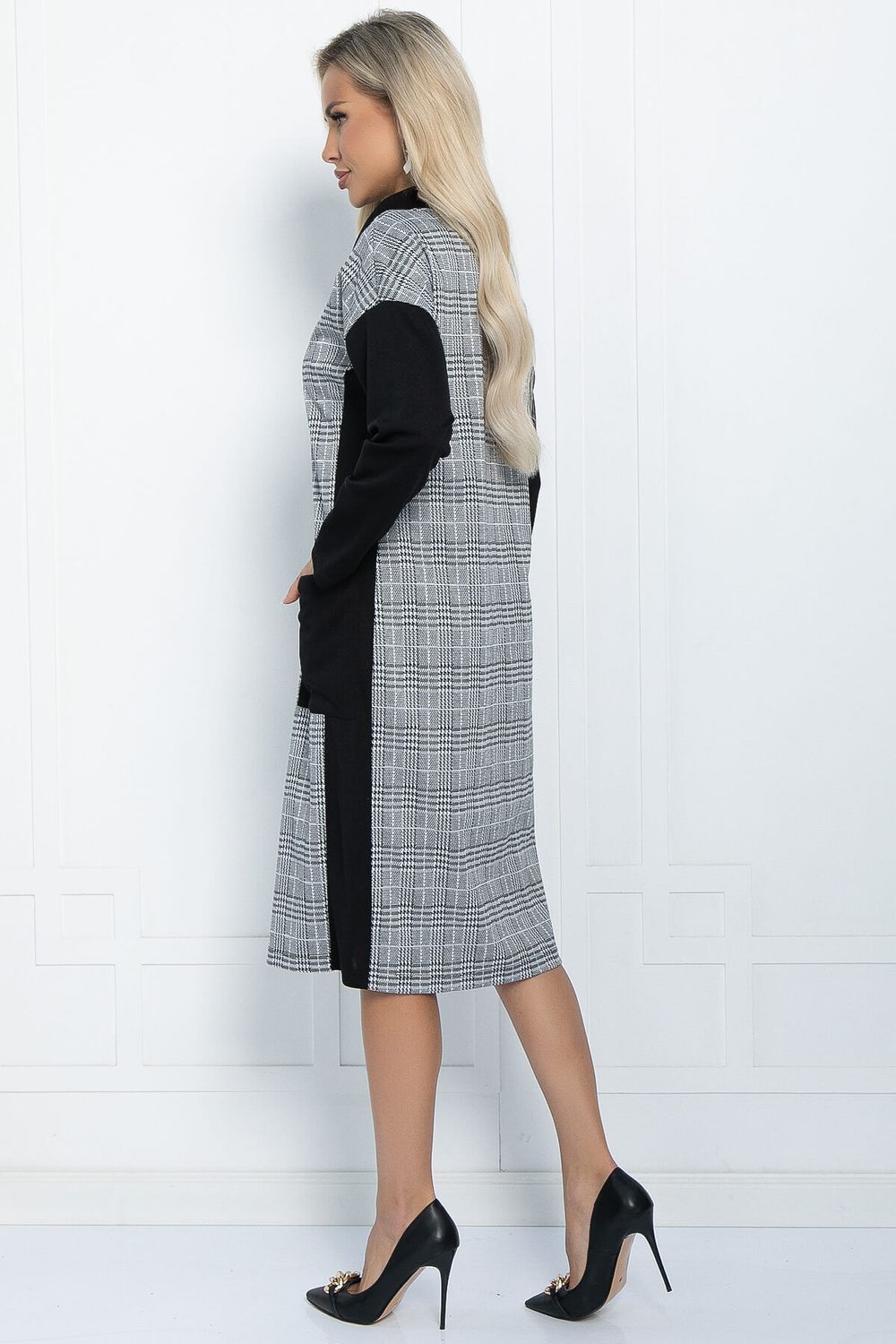 Платье Брэтта (светло-серое) П11355 LT Collection