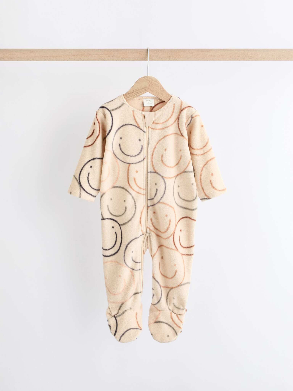 Комбинезон флисовый для малышей Next K79-486, 2 шт., Бежевый