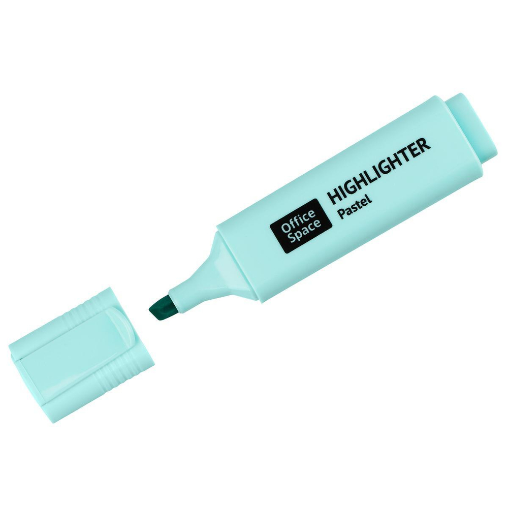 Текстовыделитель пастельный цвет голубой 1-5мм (Спейс)